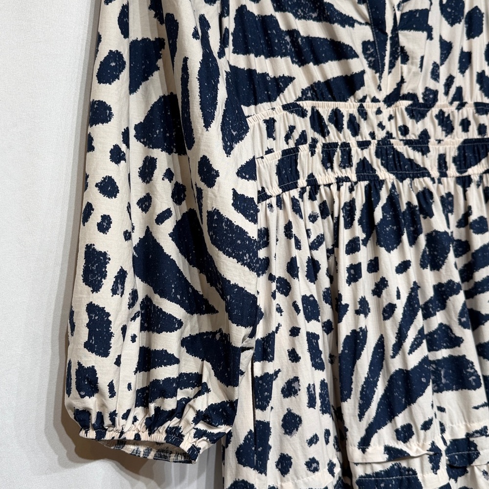 Anthropologie The Somerset Maxi Dress Long-Sleeve Poplin Edition Small Petite - Picture 5 of 11